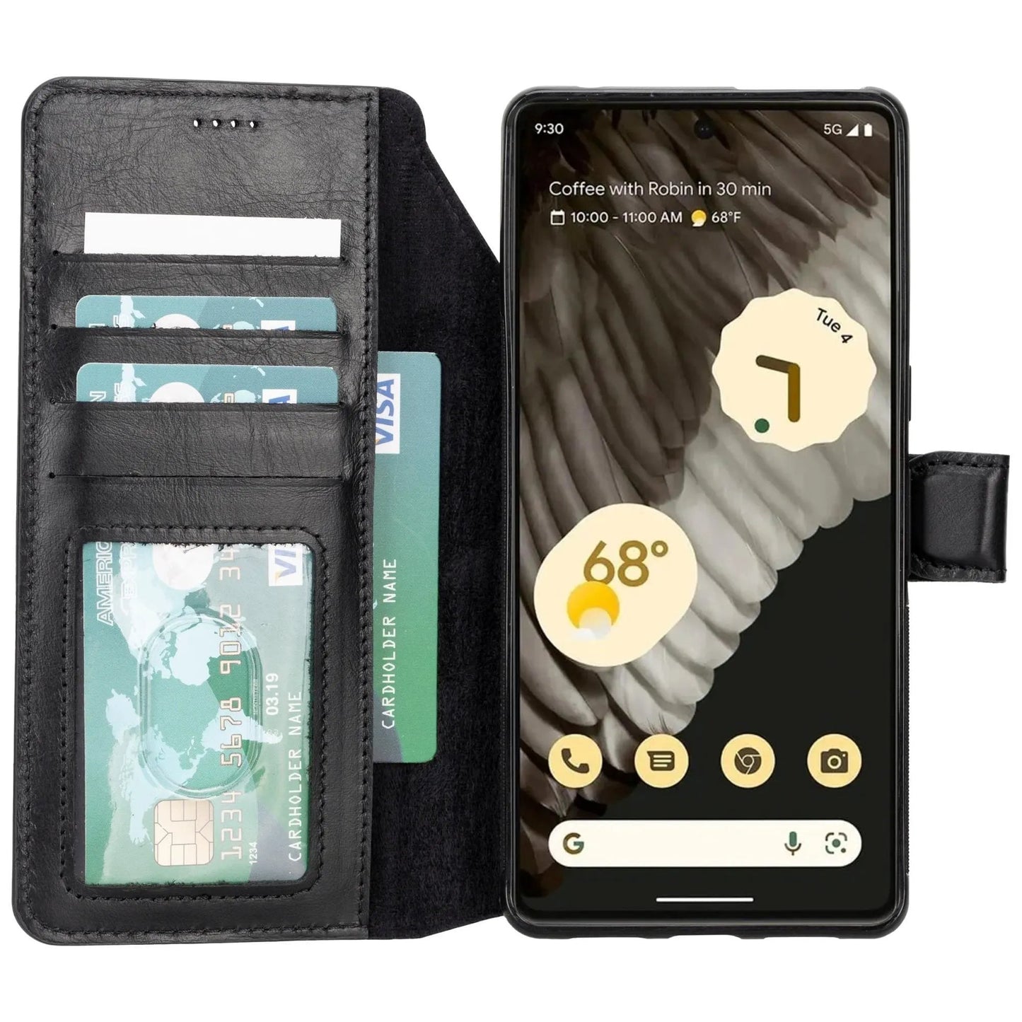 Sheridan Leather Detachable Wallet for Google Pixel 7 & 7 Pro by TORONATA