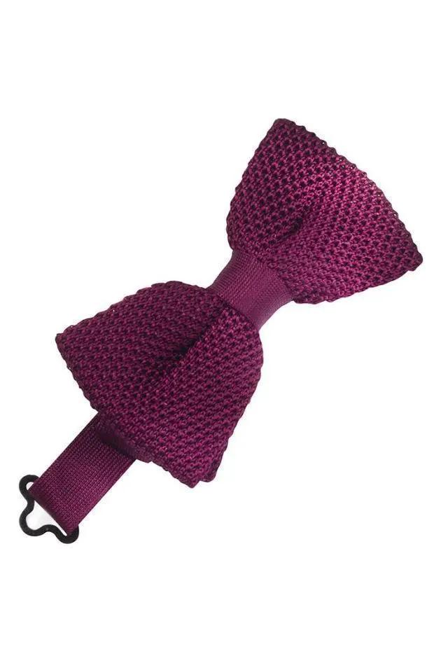 Silk Knit Bow Tie by Tux-USA