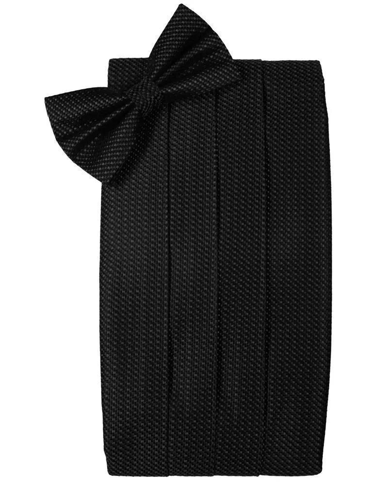 Silk Weave Cummerbund & Bow Tie Set by Tux-USA