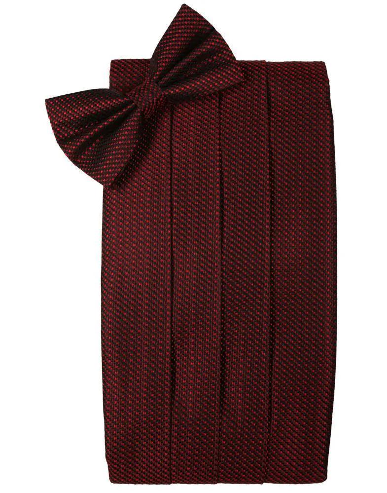 Silk Weave Cummerbund & Bow Tie Set by Tux-USA