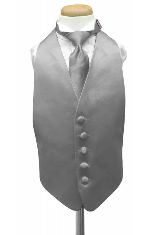 Luxury Satin Kids Tuxedo Vest 2 by Tux-USA