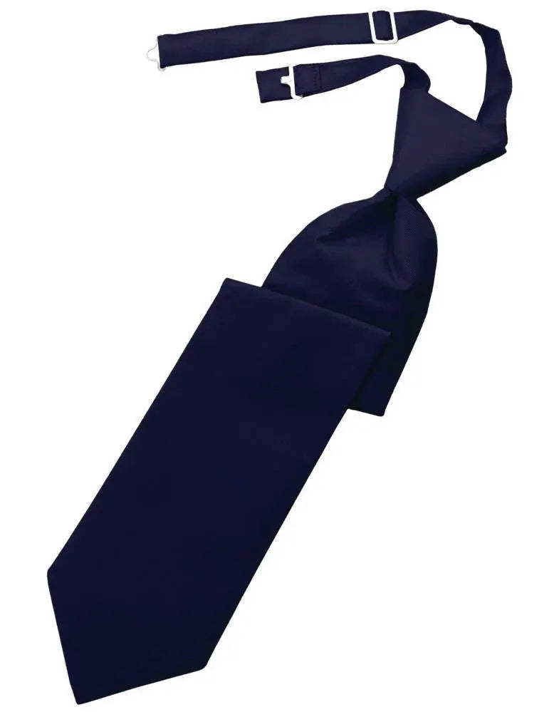 Solid Twill Kids Necktie by Tux-USA