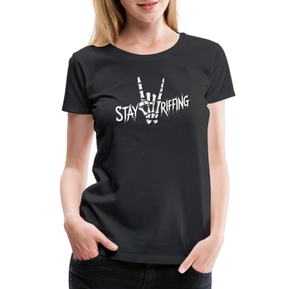 Stay Riffing Rock'n Roll Skull t-shirt by Art-O-Rama Shop