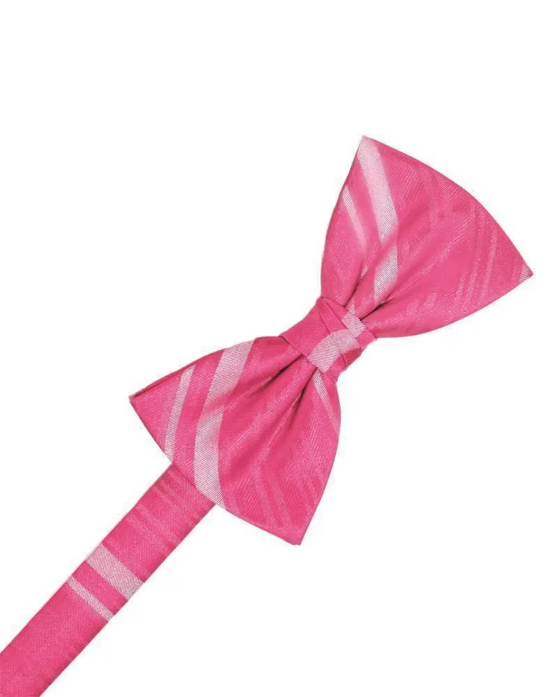 Striped Satin Kids Bow Tie by Tux-USA