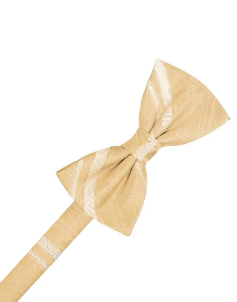 Striped Satin Kids Bow Tie by Tux-USA