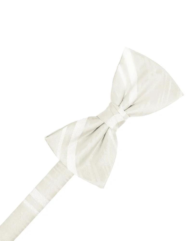 Striped Satin Kids Bow Tie by Tux-USA
