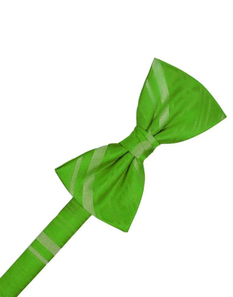 Striped Satin Kids Bow Tie by Tux-USA
