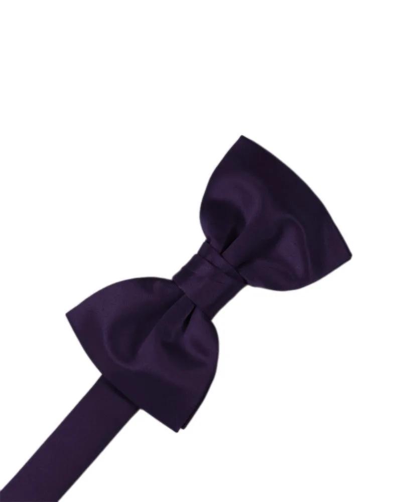 Striped Satin Kids Bow Tie by Tux-USA