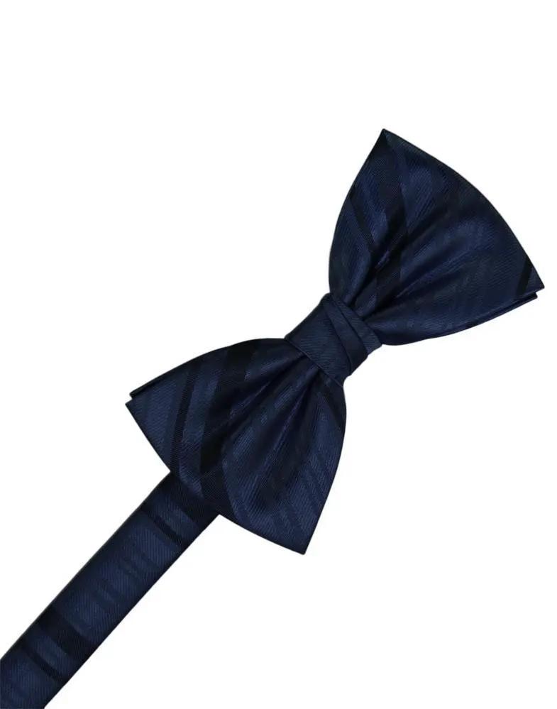 Striped Satin Kids Bow Tie by Tux-USA