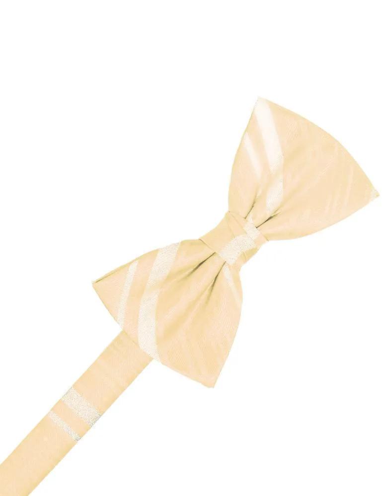 Striped Satin Kids Bow Tie by Tux-USA