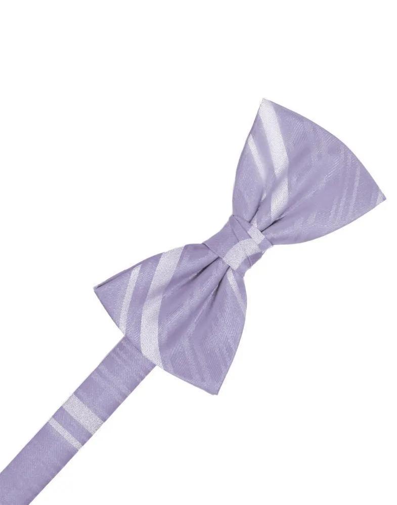 Striped Satin Kids Bow Tie by Tux-USA