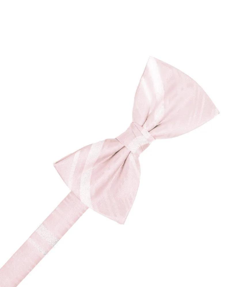 Striped Satin Kids Bow Tie by Tux-USA