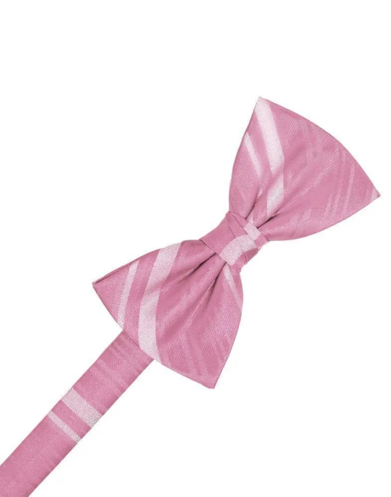 Striped Satin Kids Bow Tie by Tux-USA