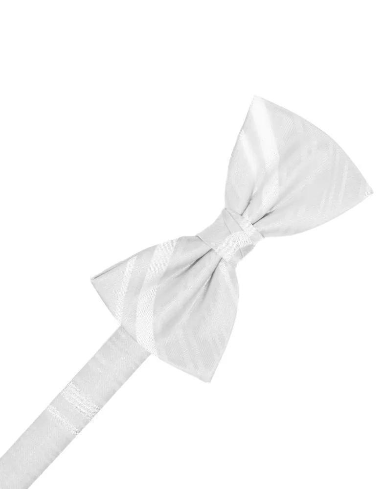 Striped Satin Kids Bow Tie by Tux-USA