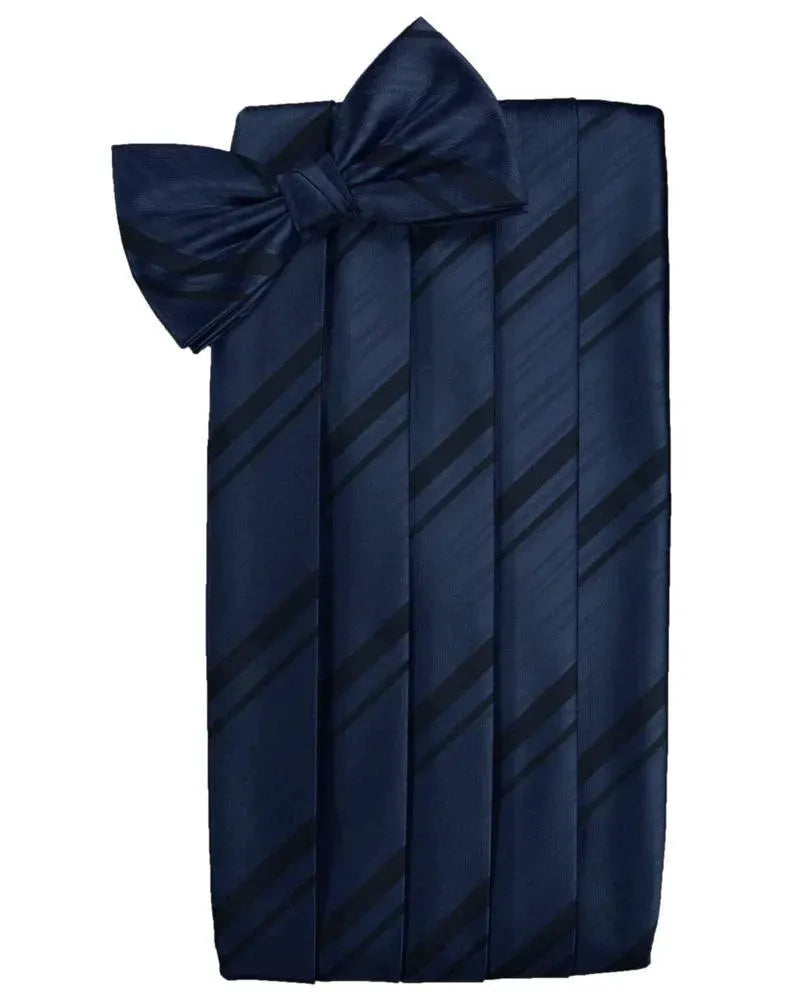 Kids Striped Satin Cummerbund by Tux-USA