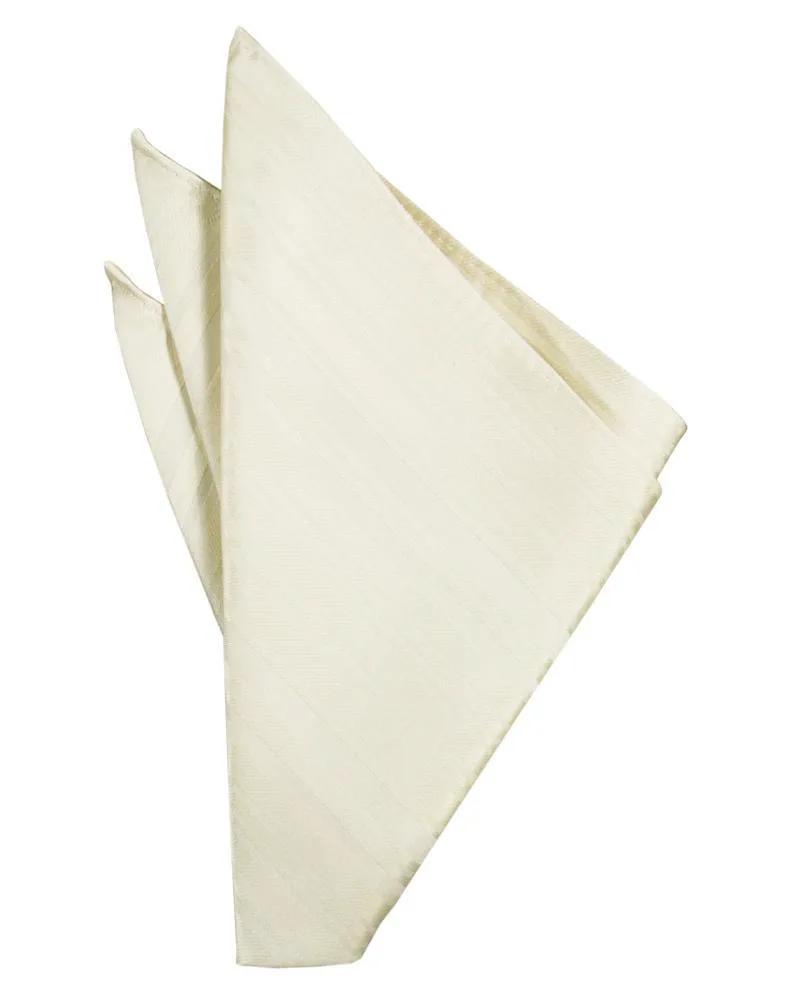 Striped Satin Pocket Square by Tux-USA