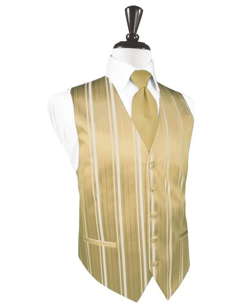 Striped Satin Tuxedo Vest 11 by Tux-USA