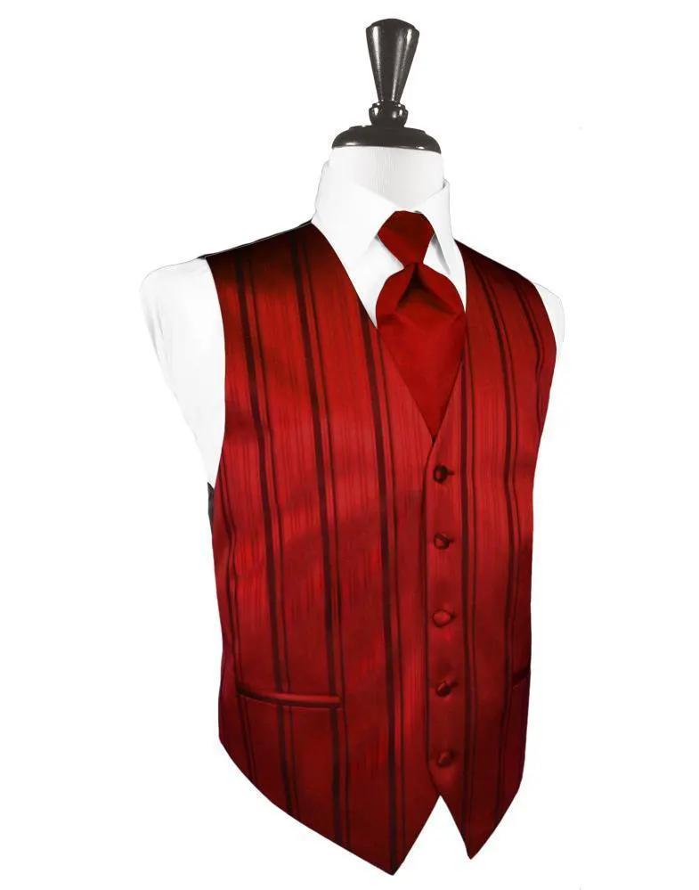 Striped Satin Tuxedo Vest 6 by Tux-USA
