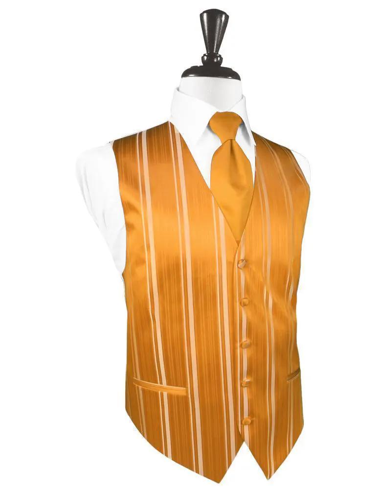 Striped Satin Tuxedo Vest 7 by Tux-USA