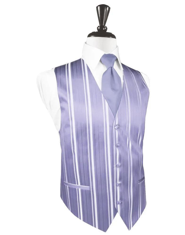Striped Satin Tuxedo Vest 7 by Tux-USA