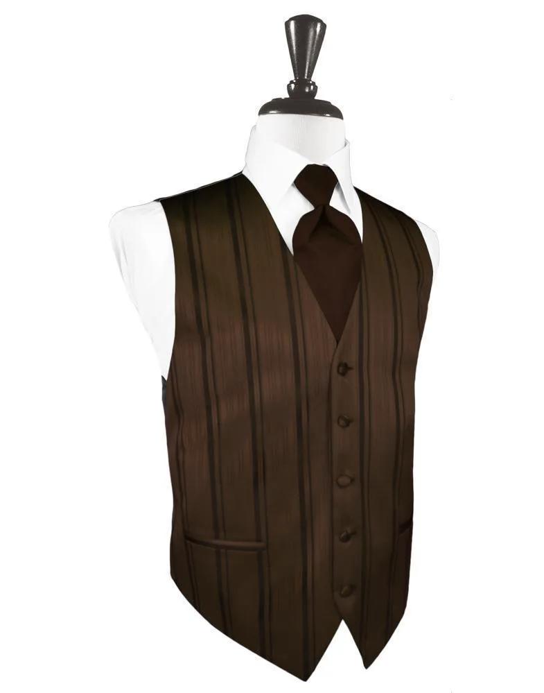Striped Satin Tuxedo Vest 8 by Tux-USA
