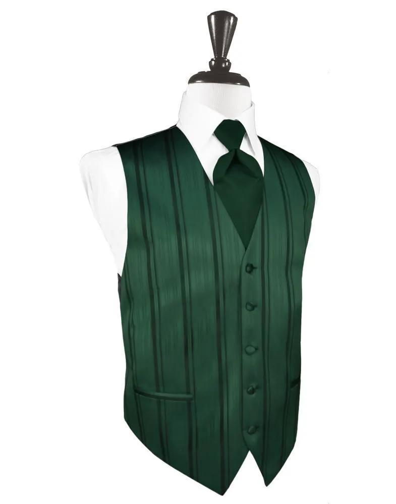 Striped Satin Tuxedo Vest 9 by Tux-USA