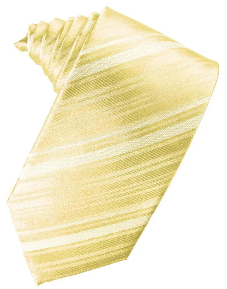 Striped Silk Necktie by Tux-USA