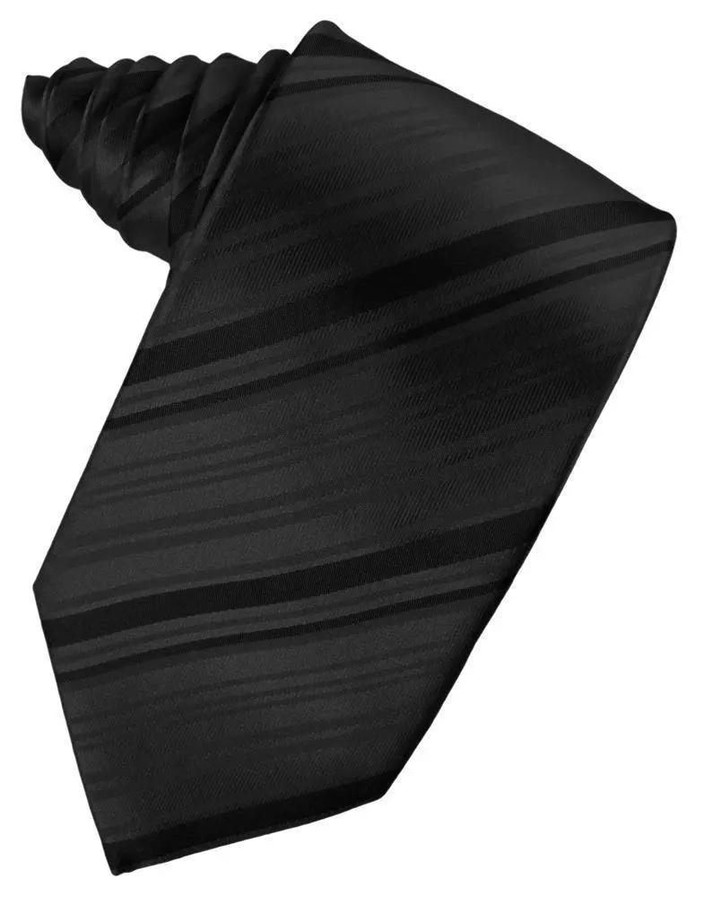Striped Silk Necktie by Tux-USA