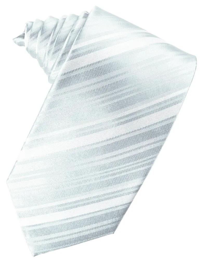 Striped Silk Necktie by Tux-USA