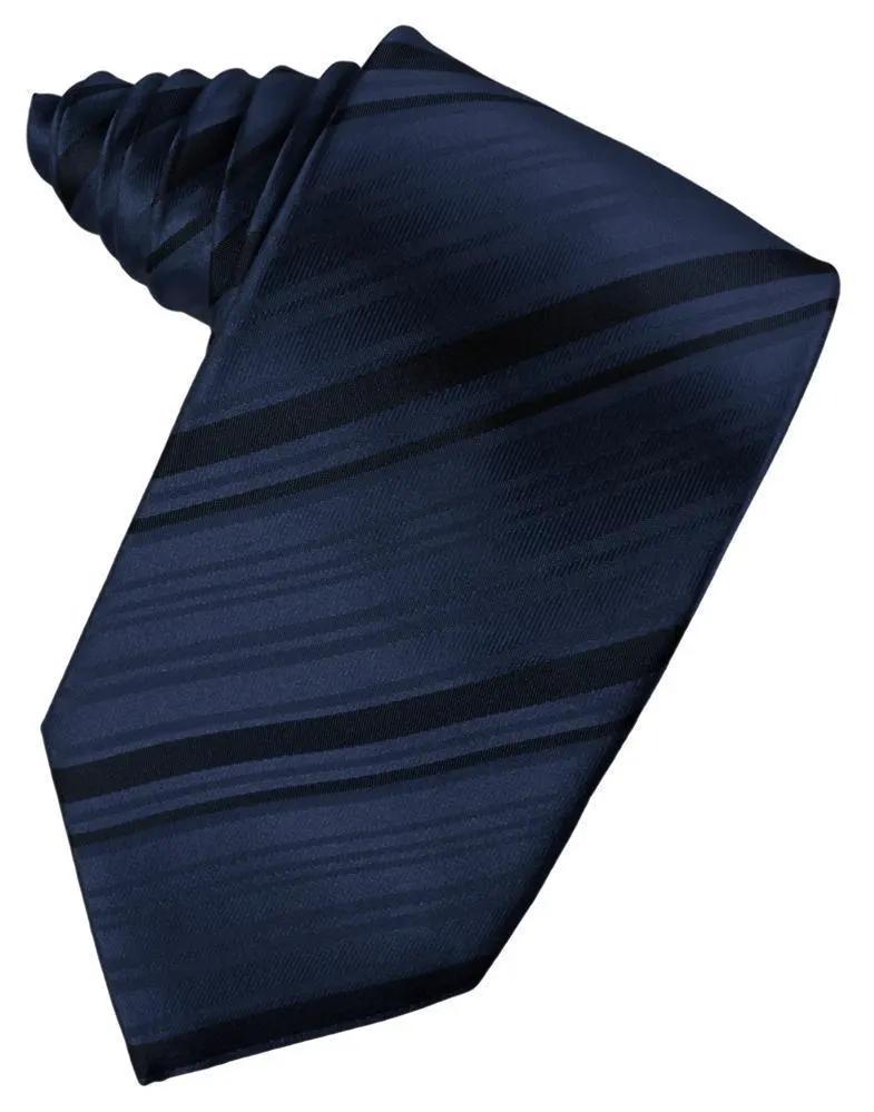 Striped Silk Necktie by Tux-USA