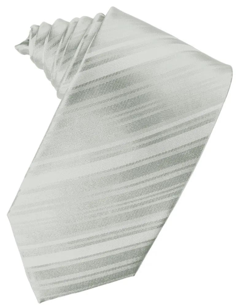 Striped Silk Necktie by Tux-USA