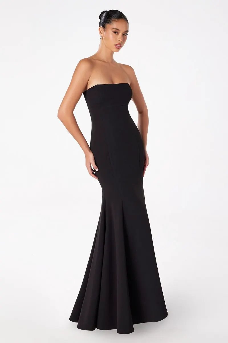 Strapless mermaid dress with corset back by Tux-USA