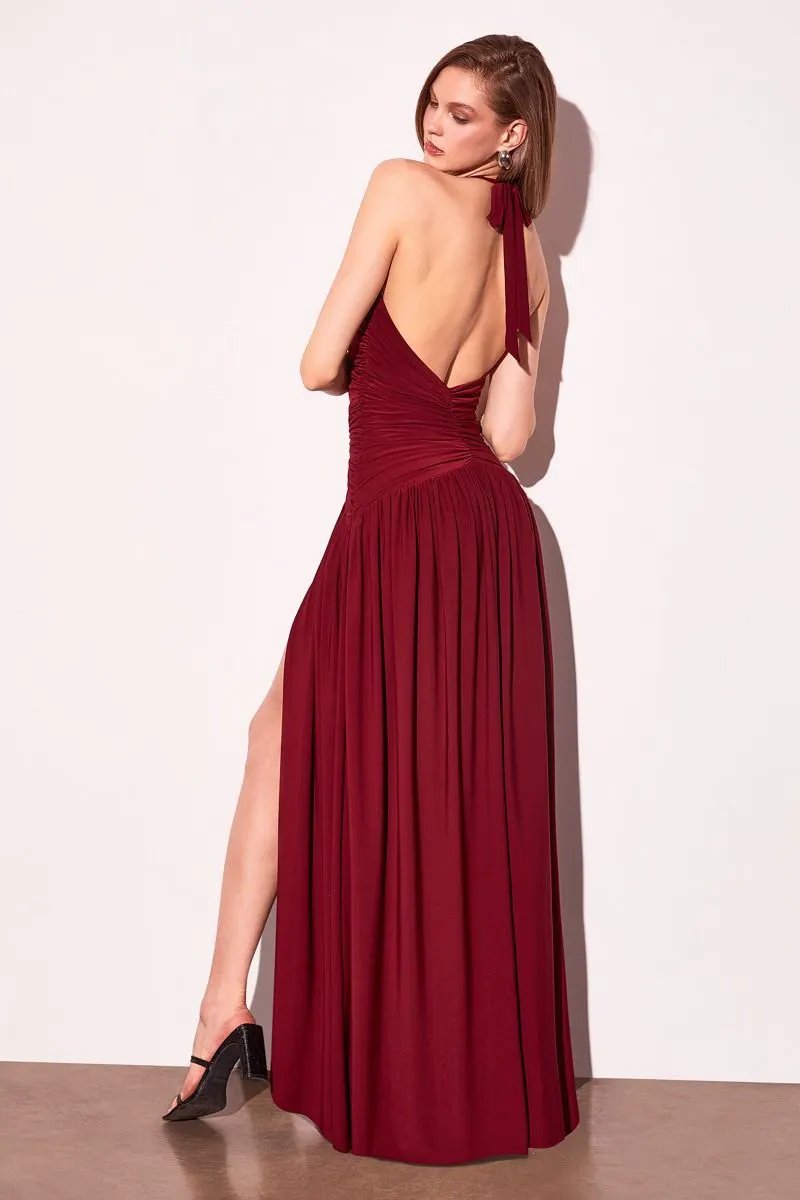 Halter Gown Fitted by Tux-USA