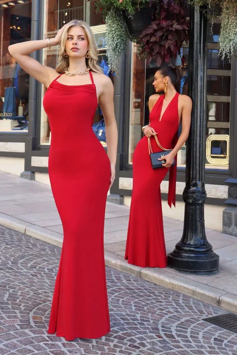 Stretch Neckline With Adjustable Straps by Tux-USA