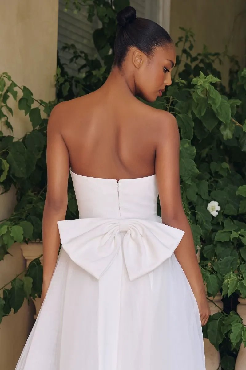 Strapless Bridal Ball Gown Wtih Tulle by Tux-USA