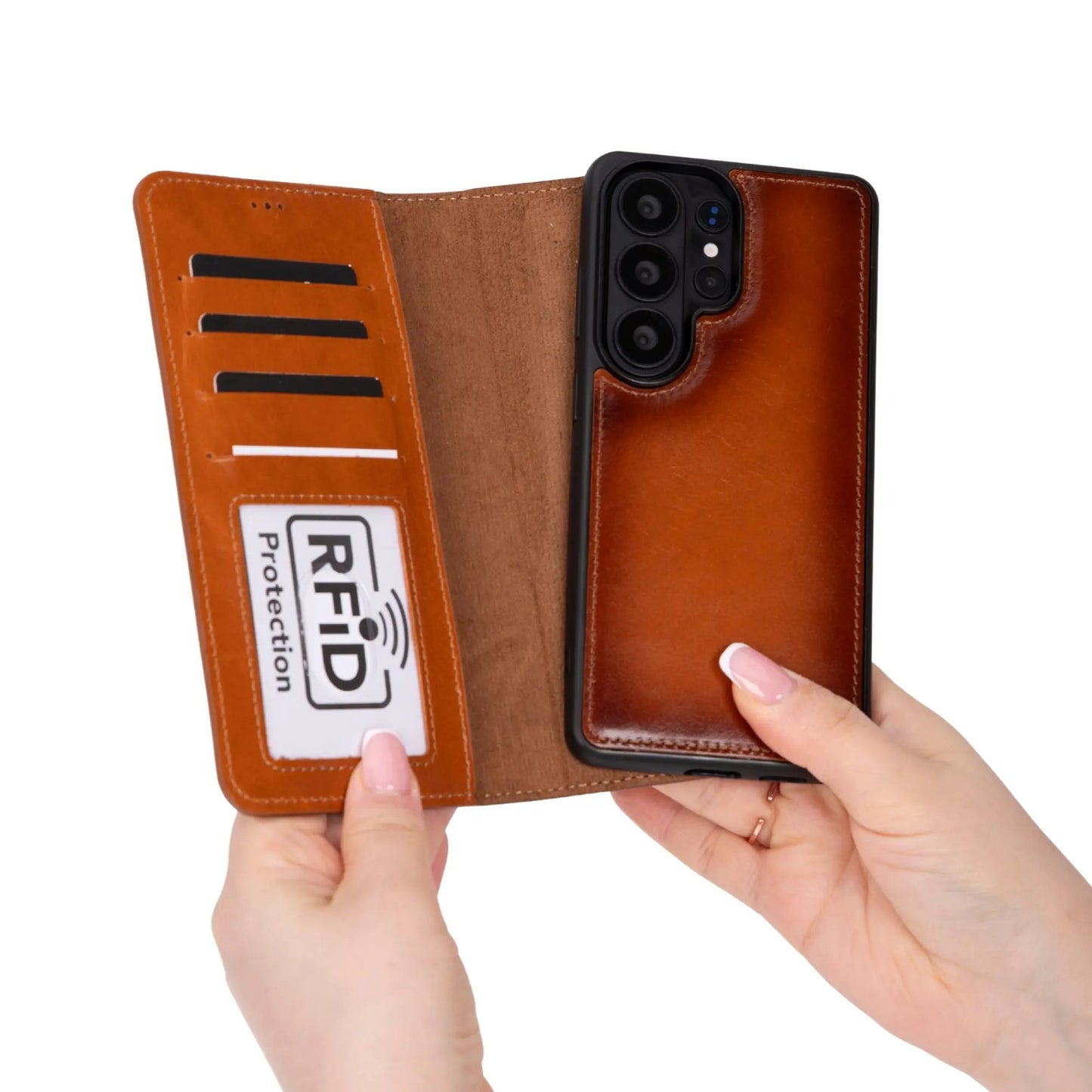 Buffalo Samsung Galaxy S26 Ultra Leather Wallet Case by TORONATA