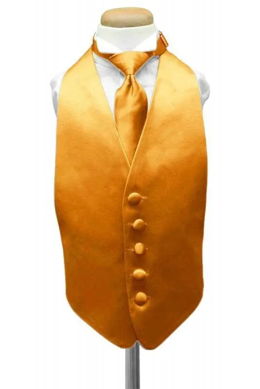 Luxury Satin Kids Tuxedo Vest 2 by Tux-USA