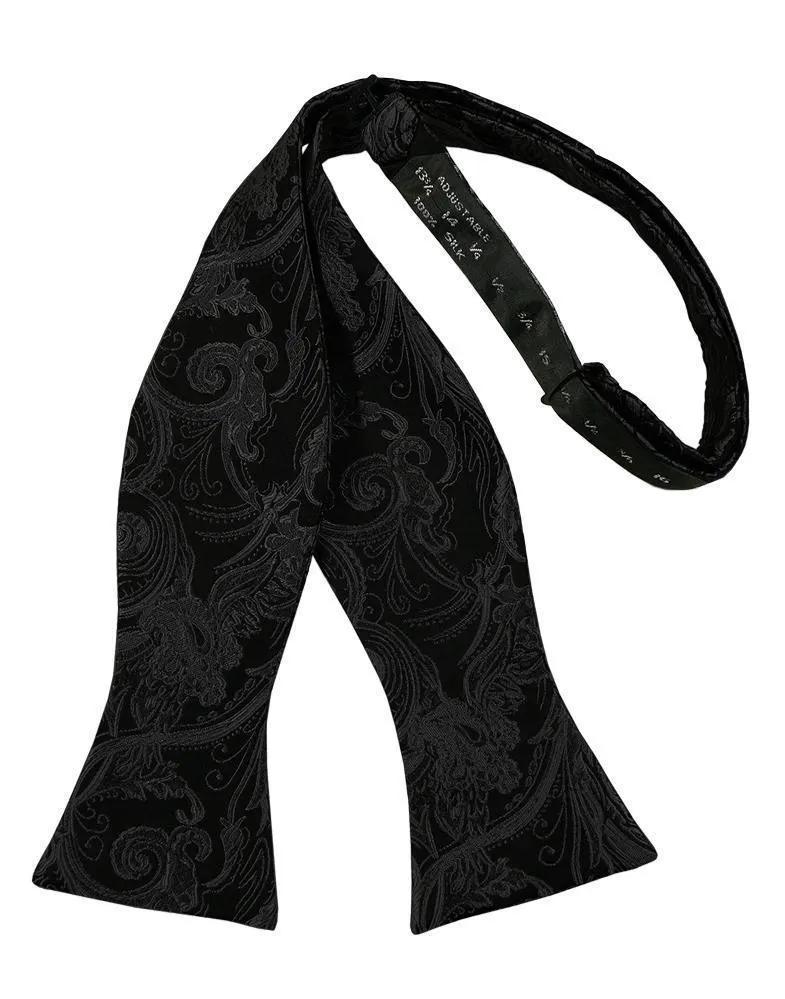Paisley Silk Bow Tie Self Tie by Tux-USA