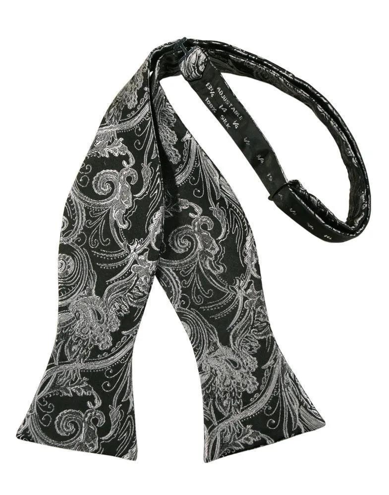 Paisley Silk Bow Tie Self Tie by Tux-USA
