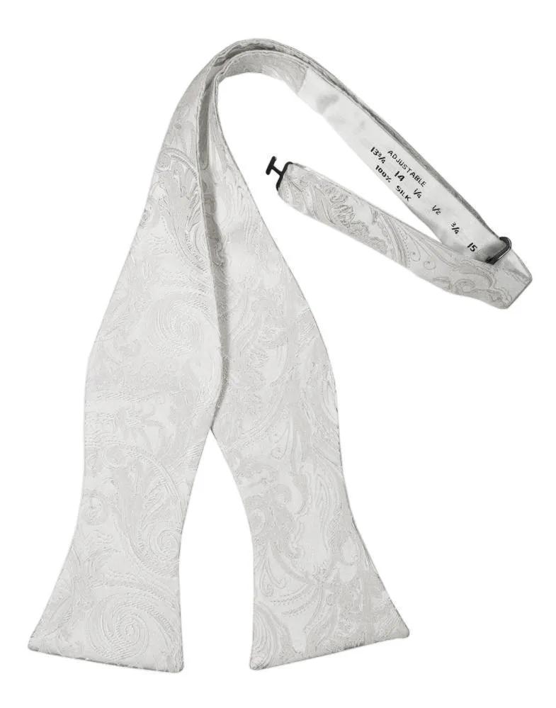 Paisley Silk Bow Tie Self Tie by Tux-USA