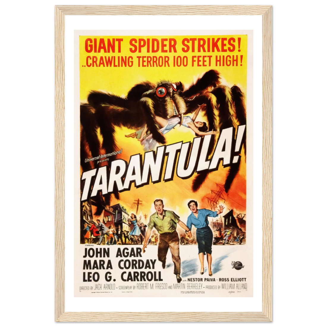 Tarantula 50s Sci-Fi Horror movie poster by Art-O-Rama Shop