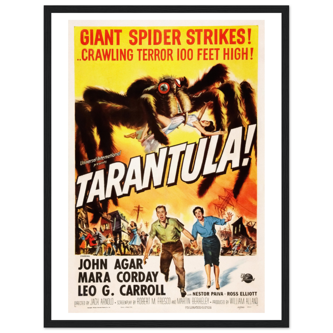Tarantula 50s Sci-Fi Horror movie poster by Art-O-Rama Shop