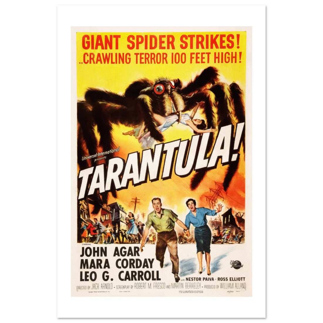 Tarantula 50s Sci-Fi Horror movie poster by Art-O-Rama Shop