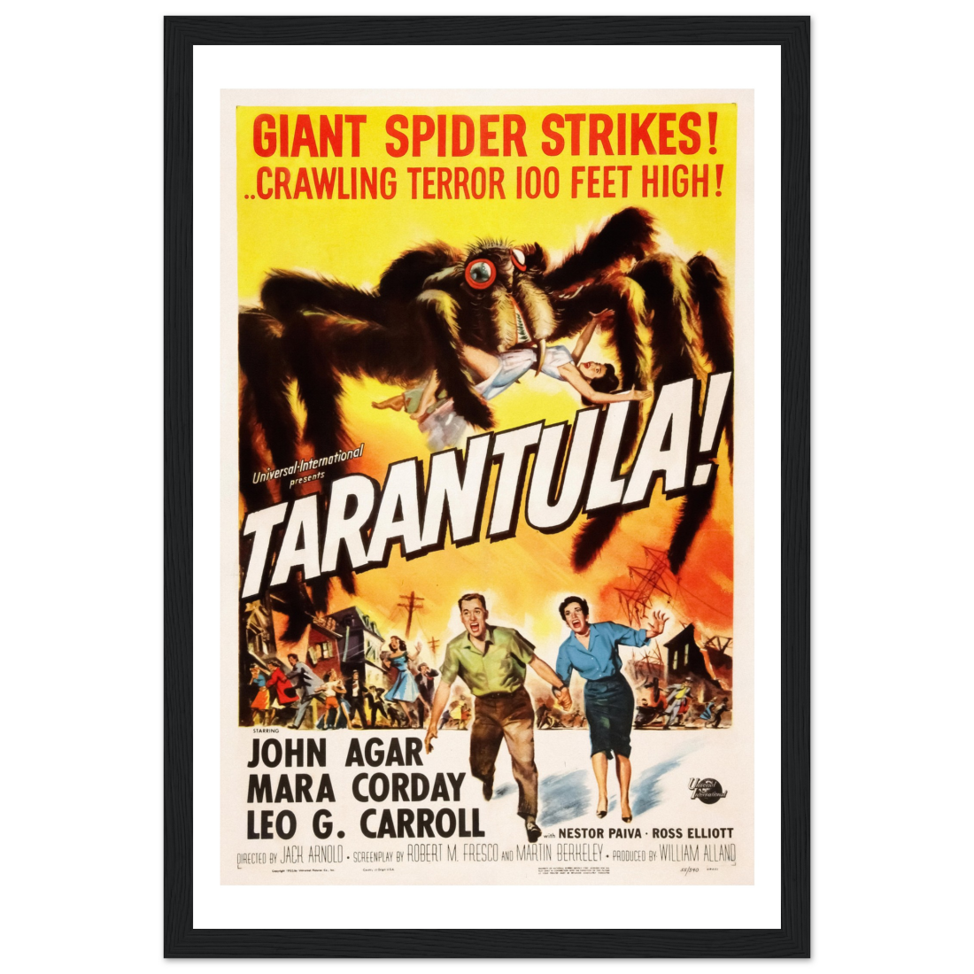 Tarantula 50s Sci-Fi Horror movie poster by Art-O-Rama Shop