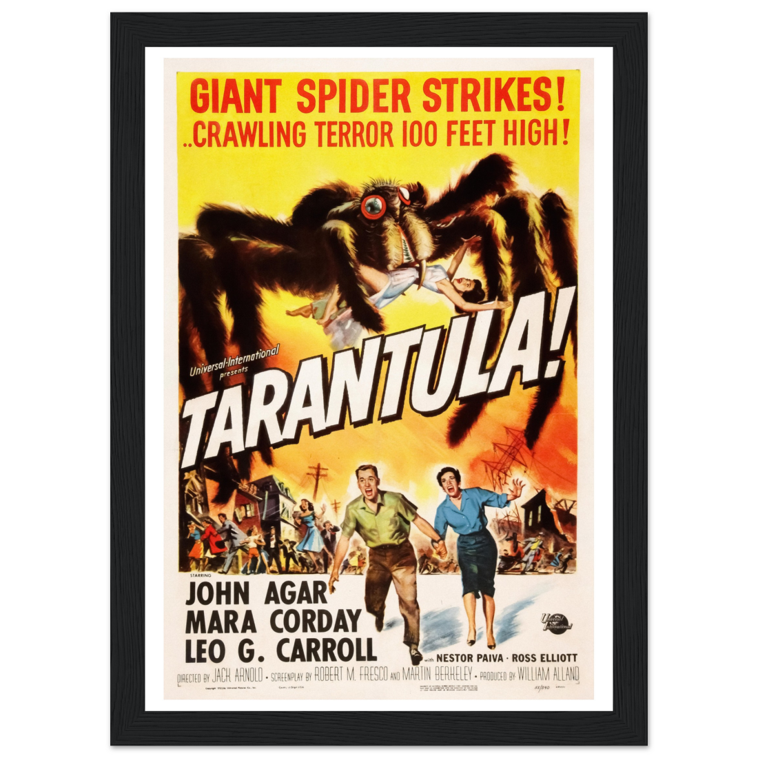 Tarantula 50s Sci-Fi Horror movie poster by Art-O-Rama Shop