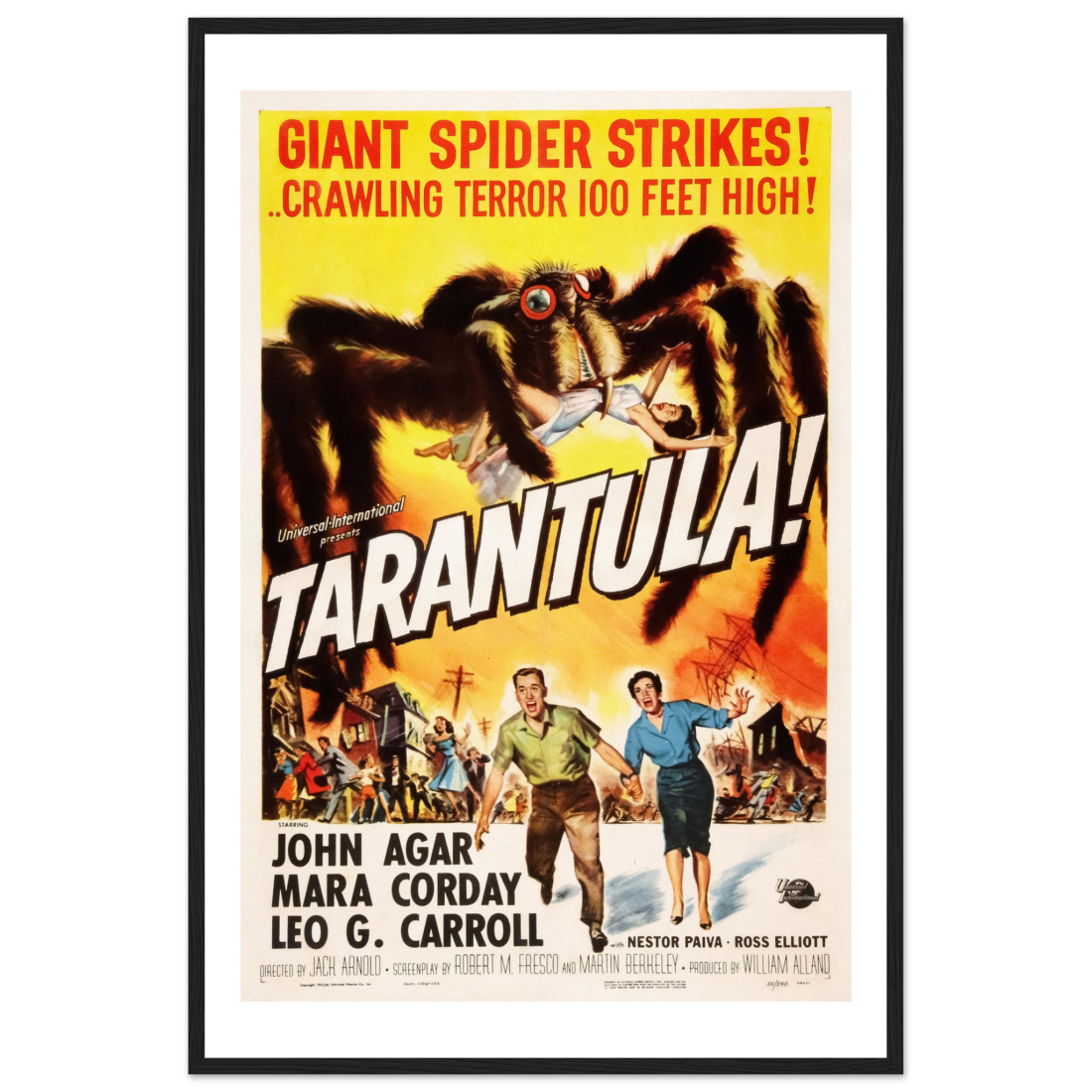 Tarantula 50s Sci-Fi Horror movie poster by Art-O-Rama Shop