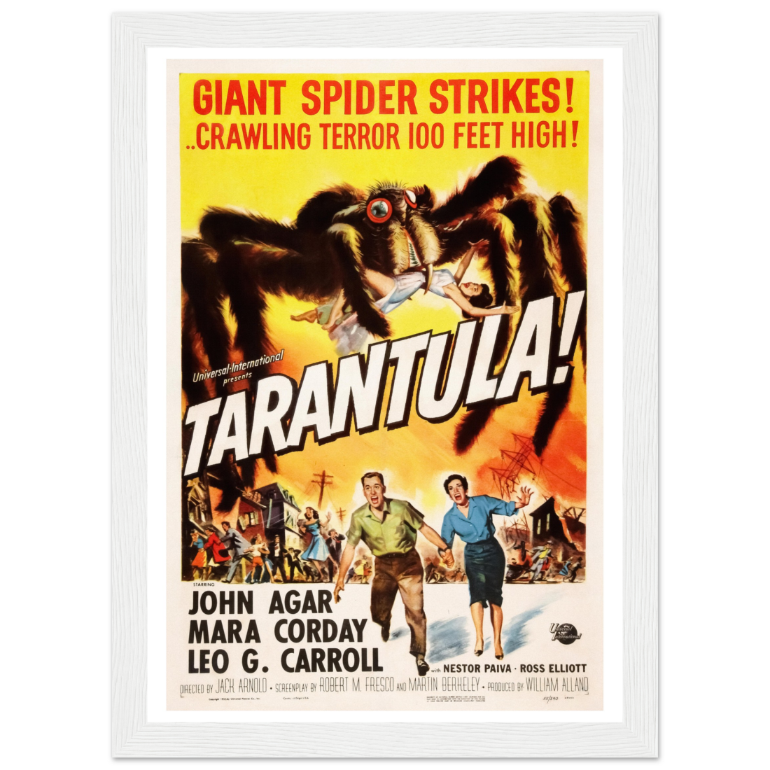 Tarantula 50s Sci-Fi Horror movie poster by Art-O-Rama Shop