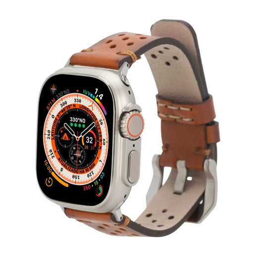 Teton Leather Bands for Apple Watch 9, Ultra 2 and SE by TORONATA