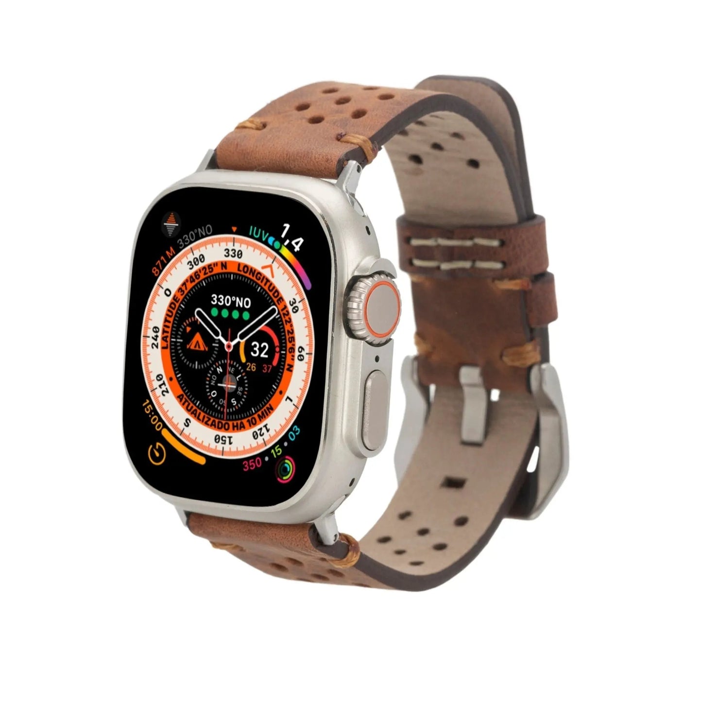 Teton Leather Bands for Apple Watch 9, Ultra 2 and SE by TORONATA