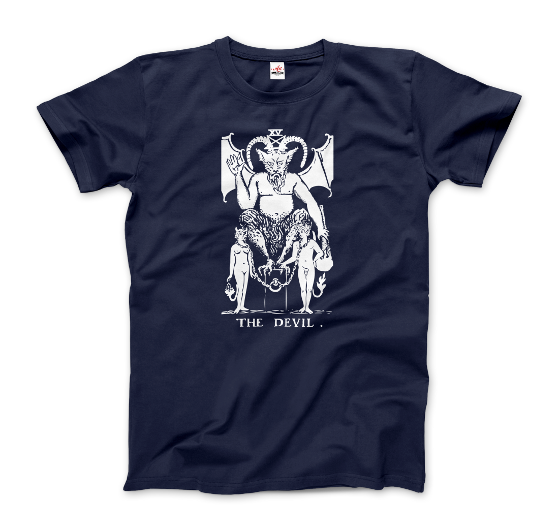 The Devil Tarot Card Design t-shirt by Art-O-Rama Shop